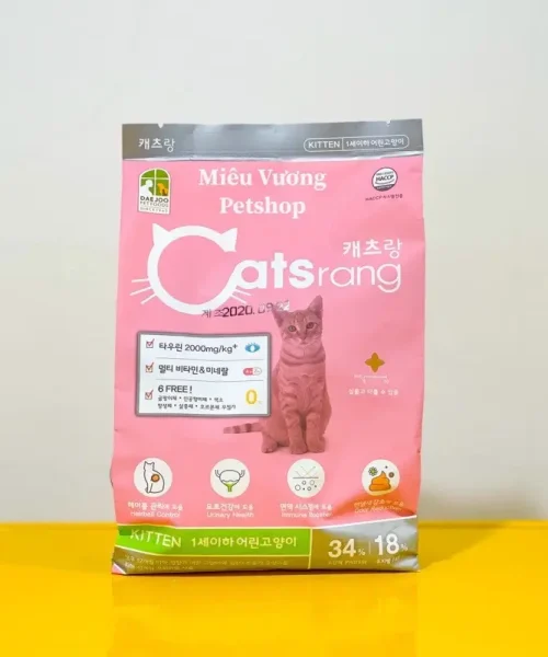 Catsrang Kittchen thức ăn hạt dinh dưỡng cho mèo con
